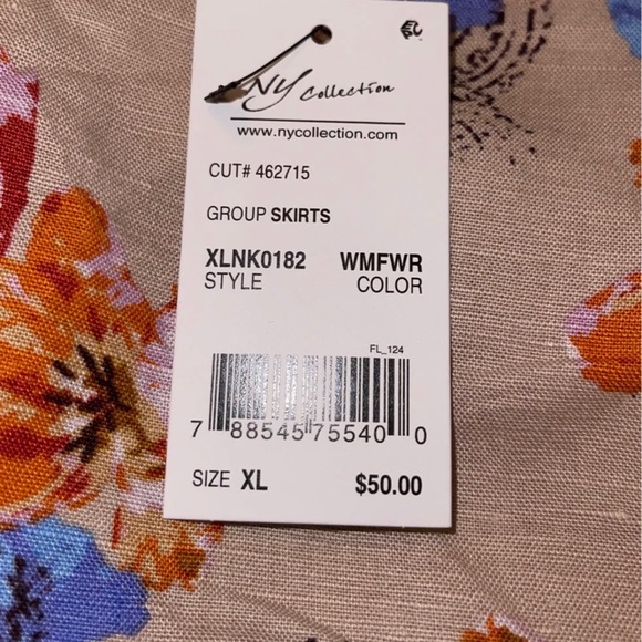 NY COLLECTION womens skirt size XL NWT - Picture 6 of 8